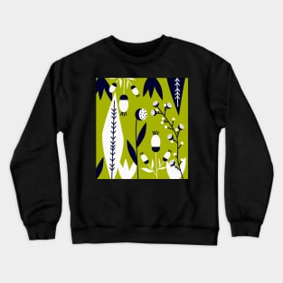 Colorful modern freshness in green Crewneck Sweatshirt